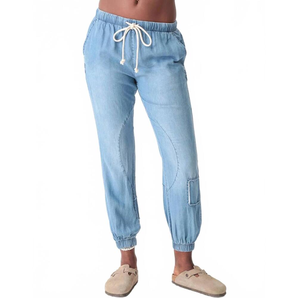 NEW ELECTRIC & ROSE super loved pant in denim blue